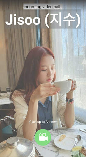 Jisoo Video Call Blackpink- Video Call Simulation screenshot 2