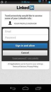 Social Login screenshot 2