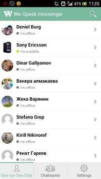 We-Speek messenger screenshot 3