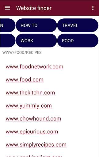 Website Finder screenshot 5