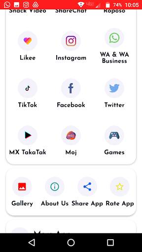 Status Saver Facebook video Download Instagram sto screenshot 2