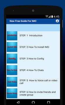 Guide for IMO free call video screenshot 1