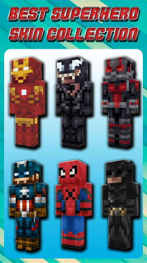 Superhero Skins for Minecraft PE screenshot 1