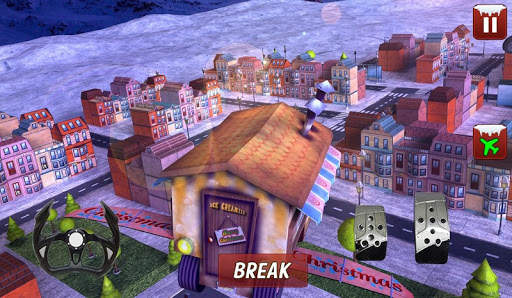 Christmas Flying Car games screenshot 3