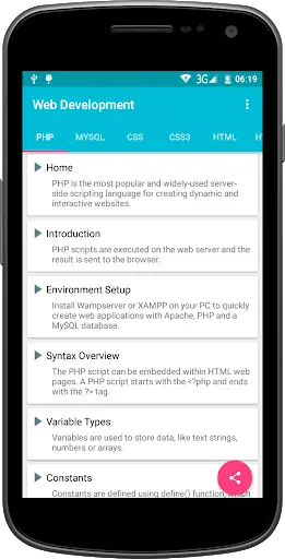 Web Development screenshot 1