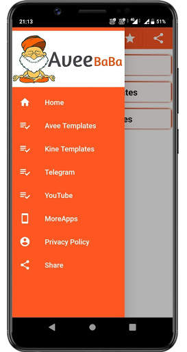 Avee Player Template Download - Avee Baba screenshot 1