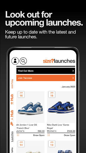 size?launches screenshot 1
