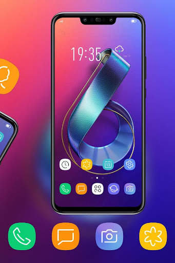 Colorful theme Zenfone 6 launcher HD screenshot 3