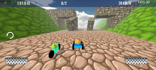 Potaty Racing 3D screenshot 1