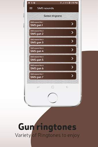 Gun ringtones free, gun sounds screenshot 5