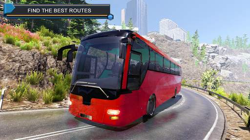 Euro Bus Driving Simulator: Transporter Game 2020 screenshot 1