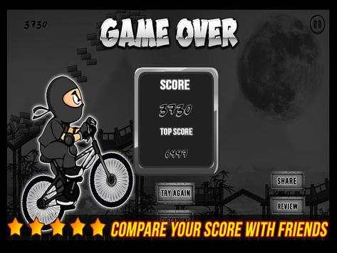 Bike Ninja Escape screenshot 10