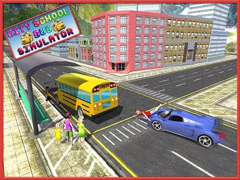 City School Bus Simulator 3D screenshot 13