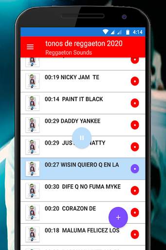 Free Reggaeton ringtones for cell phones screenshot 5