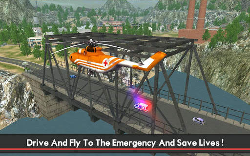 Ambulance & Helicopter SIM 2 screenshot 4