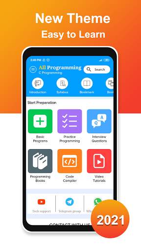 All Programming App- C,C  ,Java & Python screenshot 1