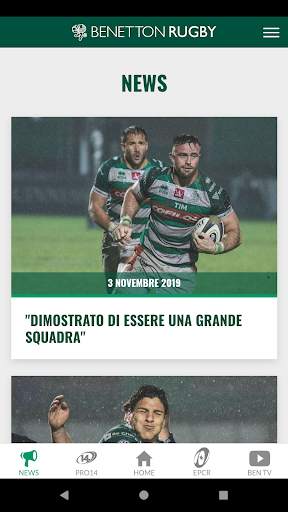 Benetton Rugby Official App screenshot 4