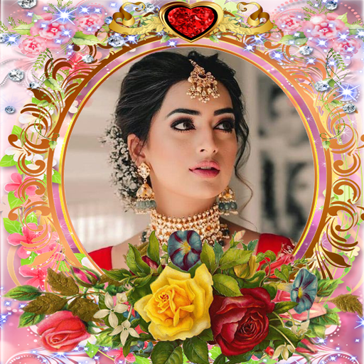 Lovely flower Photo Frame icon