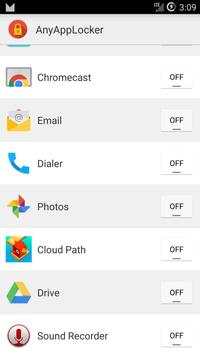 AnyAppLocker screenshot 2
