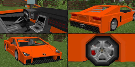 Mod for Minecraft Lamborghini screenshot 3