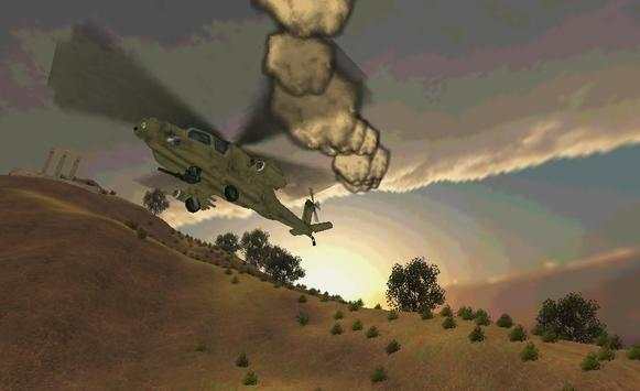 Gunship Helicopter Battle Sim 2018 screenshot 1