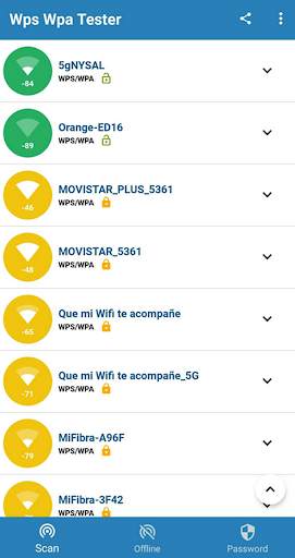 WPS Connect WiFi Tester - wifi router wps Plus app screenshot 2