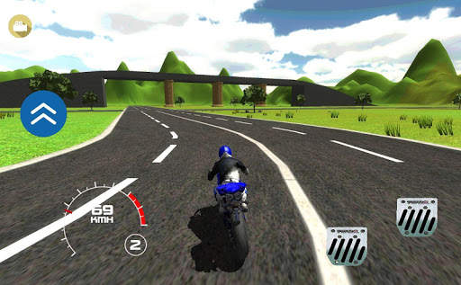 Motorcycle 3D Simulation screenshot 2
