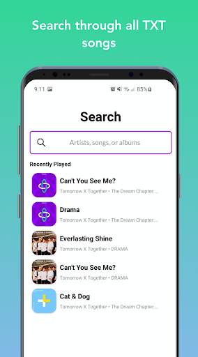 TXT Lyrics Offline screenshot 4