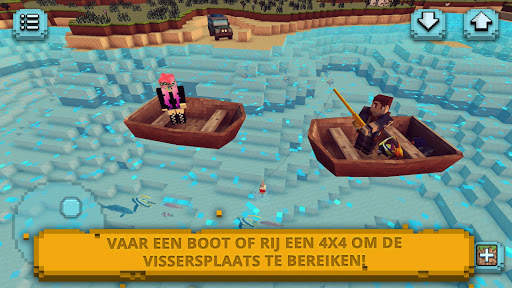 Vierkante Vissen Visserij Spel screenshot 2