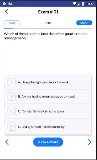SDI - SERVICE DESK MANAGER QUALIFICATION exams screenshot 3