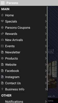 Parsons screenshot 2
