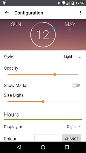 onca Clock Widget screenshot 5