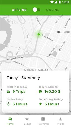 Cabber Driver(native) screenshot 1