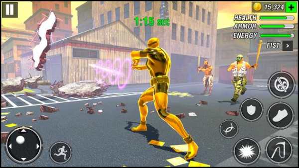 Rope Hero : Power Spider Fighter - Spider hero screenshot 5