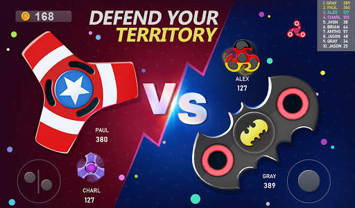Realtime Fidget Spinner Games screenshot 1