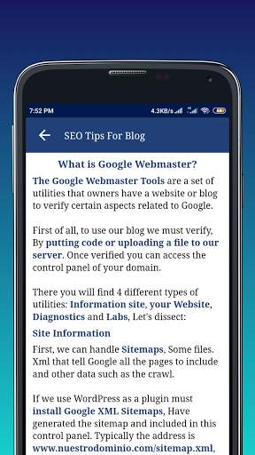 SEO Tips for Blog screenshot 5