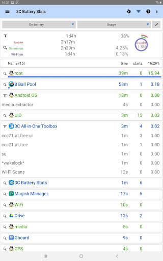 3C Legacy Battery Stats screenshot 8