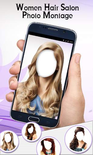Women Hair Salon Photo Montage screenshot 3
