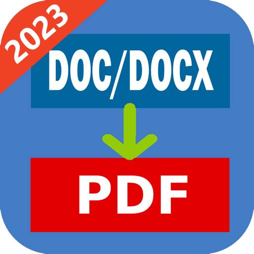DOCX to PDF Converter आइकन