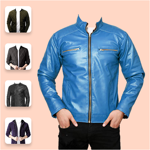 Man Winter Jacket Photo Editor icon