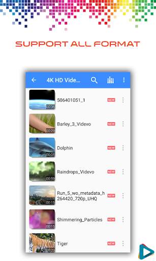 Video Player For Android | HD Video Player | MP3 screenshot 1