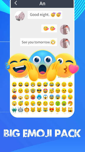 Chic Emoji Keyboard स्क्रीनशॉट 6