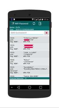 Wifi Password Show (Root) screenshot 1