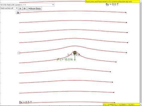 Magnetic Field of Wire(s) Sims screenshot 8