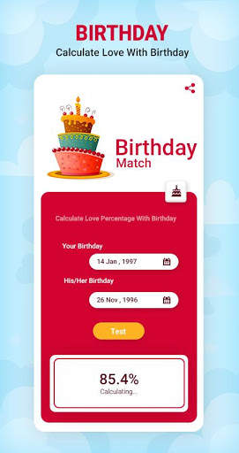 Love Calculator : Love test 5 تصوير الشاشة