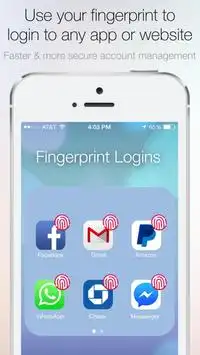 Fingerprint Password Manager PassKey App Lock Apps screenshot 1
