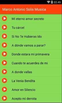 Marco Antonio Solis 3 تصوير الشاشة
