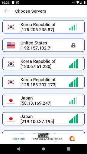 Online VPN Pro Speed VPN Proxy screenshot 3