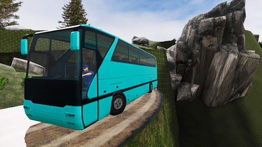 Offroad Bus Simulator: Coach Fahren Spiele 2021 screenshot 1