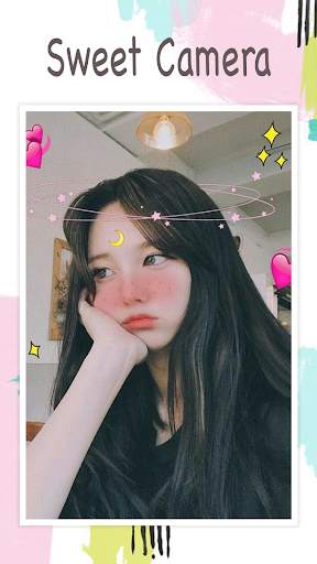Live face sticker sweet camera screenshot 6
